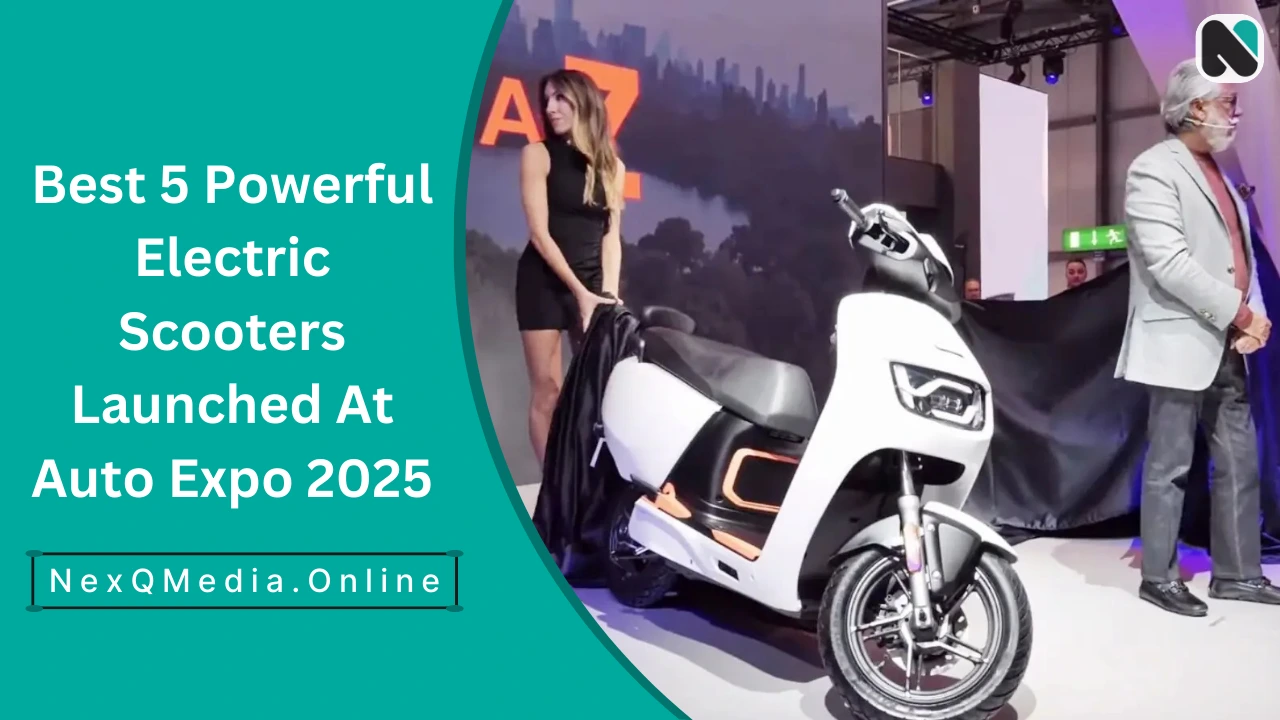 Best 5 Powerful Electric Scooters Launched At Auto Expo 2025